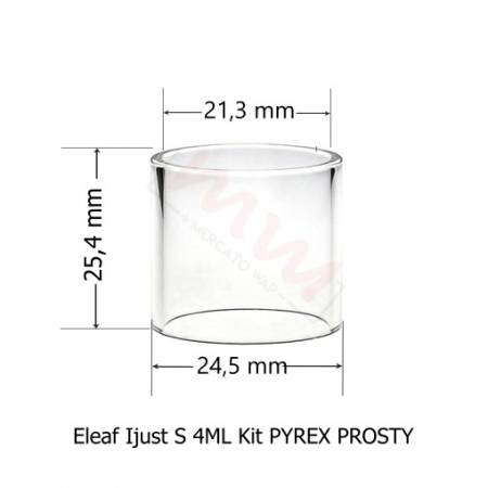 SZKIEŁKO ELEAF iJUST S TULEJKA/PYREX 4ML